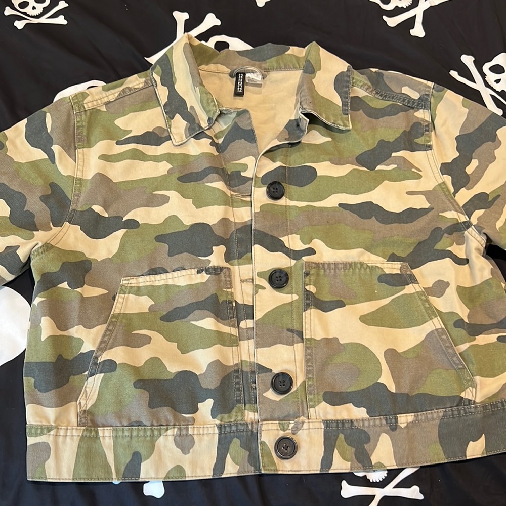 H&M camouflage jacket